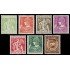 Bélgica 335/41 1932 Agricultura Comercio Alberto I MNH