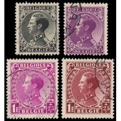 Bélgica 390/93 1934 En pro de los minusválidos de guerra Efigie de Leopoldo III Usados Bélgica 390/93 1934 En pro de los minusválidos de guerra Efigie de Leopoldo III Usados