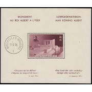 Bélgica HB 8 1938 Monumento al Rey Alberto Usado