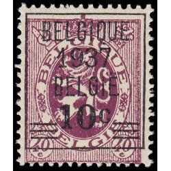 Bélgica 455 1937 Sello de 1929-32 con sobrecarga MNH Bélgica 455 1937 Sello de 1929-32 con sobrecarga MNH