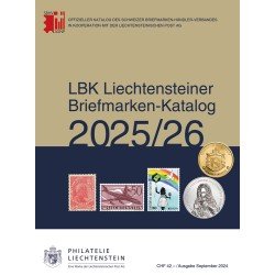 Catálogo de sellos LBK Liechtenstein 2025/26 Catálogo de sellos LBK Liechtenstein 2025/26