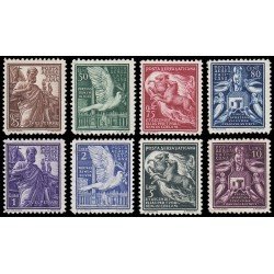 Vaticano Aéreo 1/8 1938 Varios temas MNH Vaticano Aéreo 1/8 1938 Varios temas MNH