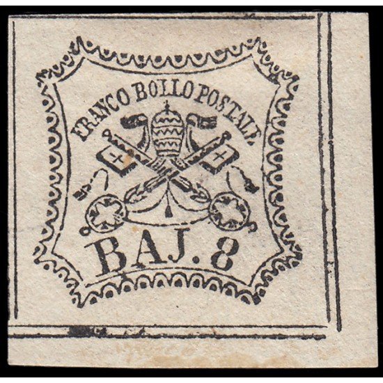 Vaticano 9 1852-64 Escudo MH Vaticano 9 1852-64 Escudo MH