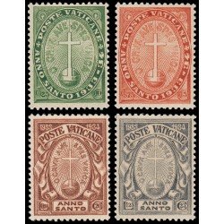 Vaticano 40/43 1933 Año Santo Cruz MNH Vaticano 40/43 1933 Año Santo Cruz MNH