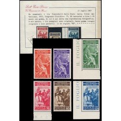 Vaticano 66/71 1935 Congreso jurídico Roma Gregorio IX MNH Vaticano 66/71 1935 Congreso jurídico Roma Gregorio IX MNH