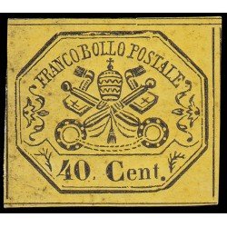 Vaticano 17 1867 Escudo MH Vaticano 17 1867 Escudo MH