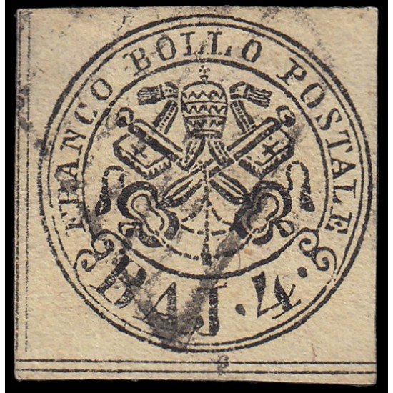 Vaticano 5 1852-64 Escudo Usados Vaticano 5 1852-64 Escudo Usados