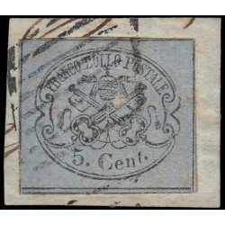 Vaticano 14 1867 Escudo Usado Vaticano 14 1867 Escudo Usado