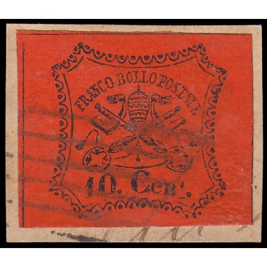 Vaticano 15 1867 Escudo Usados Vaticano 15 1867 Escudo Usados