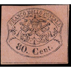 Vaticano 18 1867 Escudo MH Vaticano 18 1867 Escudo MH