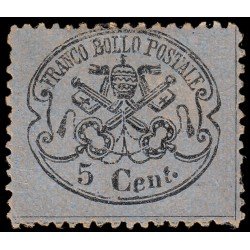 Vaticano 21 1868 Escudo MH Vaticano 21 1868 Escudo MH