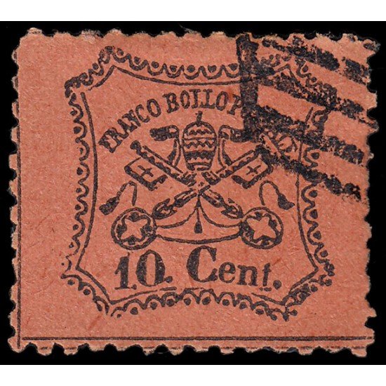 Vaticano 22 1868 Escudo Usados Vaticano 22 1868 Escudo Usados