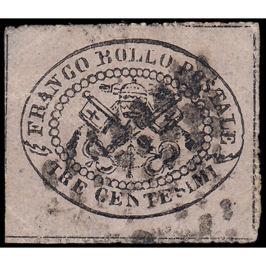 Vaticano 13 1867 Escudo MH Vaticano 13 1867 Escudo MH