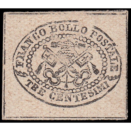 Vaticano 13 1867 Escudo MH Vaticano 13 1867 Escudo MH