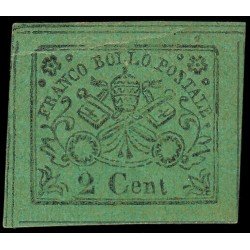 Vaticano 12 1867 Escudo MH
