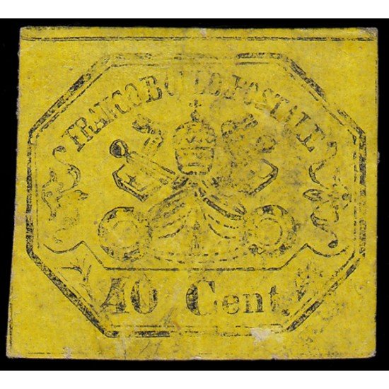 Vaticano 17 1867 Escudo Usado Vaticano 17 1867 Escudo Usado