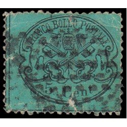 Vaticano 21 1868 Escudo Usado Vaticano 21 1868 Escudo Usado