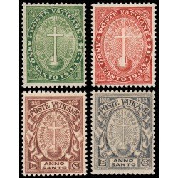 Vaticano 40/43 1933 Año Santo Cruz MNH Vaticano 40/43 1933 Año Santo Cruz MNH