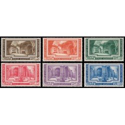 Vaticano 80/85 1938 4º Congreso Internacional de Arqueología MNH Vaticano 80/85 1938 4º Congreso Internacional de Arqueología MNH