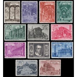Vaticano 140/49 +11/12 Expres 1949 Iglesias y Basílicas Romanas MNH Vaticano 140/49 +11/12 Expres 1949 Iglesias y Basílicas Romanas MNH