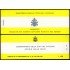 Vaticano 715 C 1981 Serie Viajes de Juan Pablo II Carnet 32 sellos
