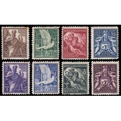 Vaticano Aéreo 1/8 1938 Varios temas MH Vaticano Aéreo 1/8 1938 Varios temas MH