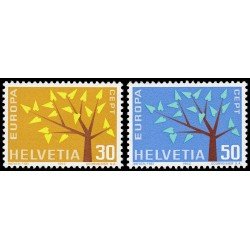 Suiza Switzerland 698/99 1962 Europa MNH Suiza Switzerland 698/99 1962 Europa MNH
