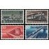 Suiza Switzerland 441/44 1947 Centenario de los ferrocarriles MNH