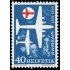 TRA2  Suiza Switzerland 575 1956  25 aniv. de la compañía aérea Swissair  MNH