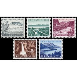 Suiza Switzerland 548/52 1954 Pro patria MNH Suiza Switzerland 548/52 1954 Pro patria MNH