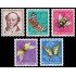 Suiza Switzerland 553/57 1954 Pro juventud Jeremias Gotthelf MNH