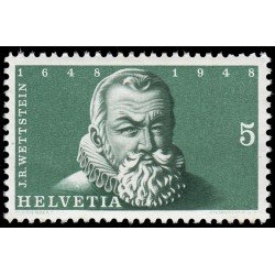 Suiza Switzerland 453 1948 Retrato del alcalde Wettstein MNH Suiza Switzerland 453 1948 Retrato del alcalde Wettstein MNH