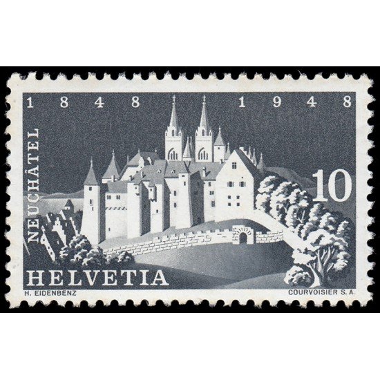 Suiza Switzerland 454 1948 Centenario de la revolución de Neuchâtel MNH Suiza Switzerland 454 1948 Centenario de la revolución de Neuchâtel MNH