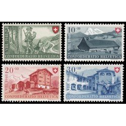 Suiza Switzerland 477/80 1949 Pro patria MH Suiza Switzerland 477/80 1949 Pro patria MH