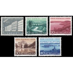 Suiza Switzerland 562/66 1955 Pro patria MNH Suiza Switzerland 562/66 1955 Pro patria MNH