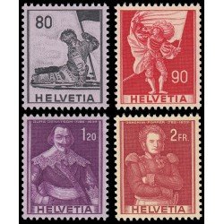 Suiza Switzerland 612/15 1958/59 Serie histórica MNH Suiza Switzerland 612/15 1958/59 Serie histórica MNH