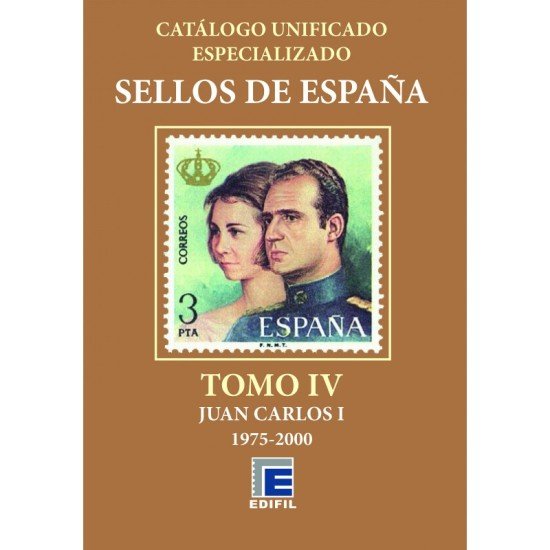 Catálogo España Unificado Edifil Serie Bronce Especializado Tomo IV 1975-2000 Catálogo España Unificado Edifil Serie Bronce Especializado Tomo IV 1975-2000