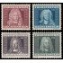 Liechtenstein 173/76 1941 Retratos de príncipes MNH