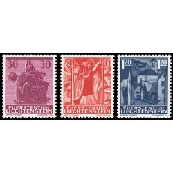 Liechtenstein 370/72 1962 Navidad MNH Liechtenstein 370/72 1962 Navidad MNH