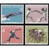 Liechtenstein 327/30 1958 Serie deportiva MNH