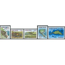 FAU4 Feroe 25/29 1978 Isla de Mykines Lujo FAU4 Feroe 25/29 1978 Isla de Mykines Lujo