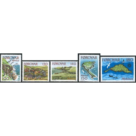 FAU4 Feroe  25/29   1978  Isla de Mykines Lujo