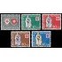 Suiza Switzerland 590/94 1957 Pro patria Persona necesitada y asistente, Cruz Roja Usados
