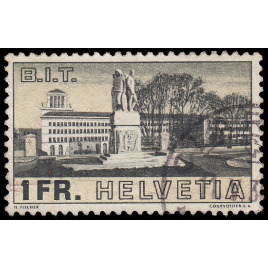 Suiza Switzerland 310 1938 Inauguración del Palacio de la Sociedad de Naciones Ginebra Usado