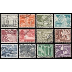 Suiza Switzerland 481/92 1949 Paisajes y técnicas Usados Suiza Switzerland 481/92 1949 Paisajes y técnicas Usados