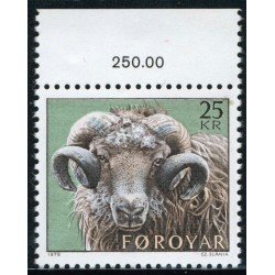 FAU1/S Islas Feroe 36 1979 Serie animal Lujo FAU1/S Islas Feroe 36 1979 Serie animal Lujo