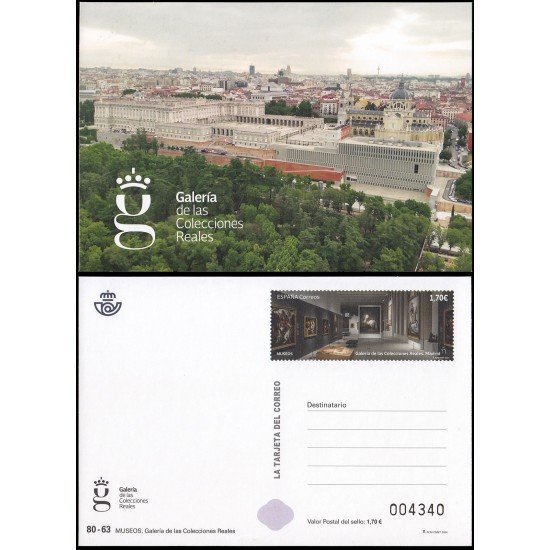 España Tarjetas del Correo y de Iniciativa Privada 184 2024 Museos Galería de Colecciones Reales Madrid España Tarjetas del Correo y de Iniciativa Privada 184 2024 Museos Galería de Colecciones Reales Madrid