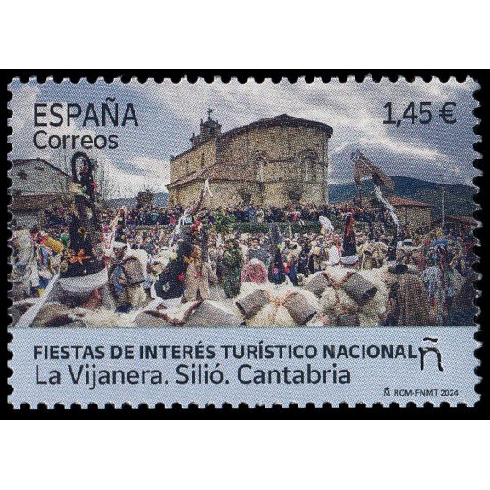España Spain 5718 2024 Fiestas de Interés Turístico Nacional La Vijanera Silió Cantabria MNH España Spain 5718 2024 Fiestas de Interés Turístico Nacional La Vijanera Silió Cantabria MNH