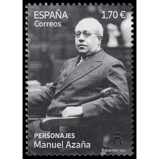 España Spain 5721 2024 Personajes Manuel Azaña MNH España Spain 5721 2024 Personajes Manuel Azaña MNH