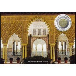 España Spain 5741 2024 Patrimonio Mundial Sevilla Hojita MNH España Spain 5741 2024 Patrimonio Mundial Sevilla Hojita MNH